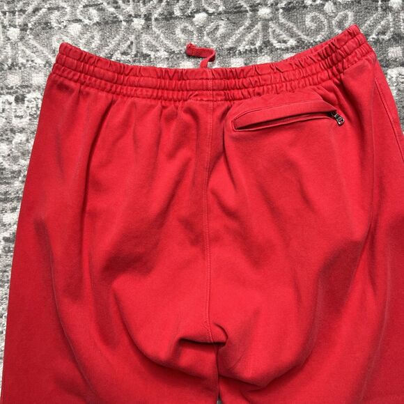 Vintage Polo Ralph Lauren Knit Lounge Pants Men's Large Red Elastic Waist - Picture 10 of 10